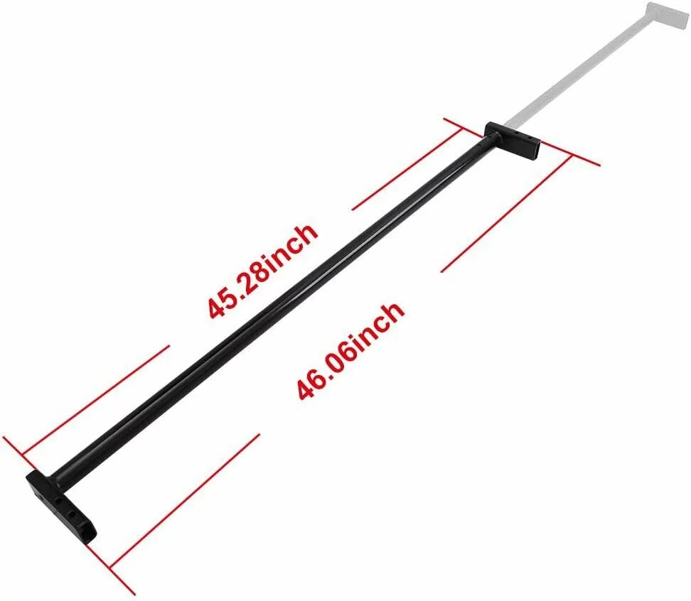 Wide Ladder Trucks Fit Roof Adjustable Vans ELITEWILL Cargo 4'-7' or Racks Enclosed Pickups for Trailers