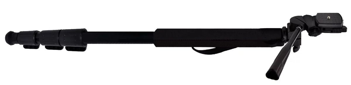 Monopod Panasonic II Lumix Unipod / Release) 72" (Quick DC-LX100 Black Professional For