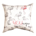 Younique Be Climaweave 18" Pillow Flamingo