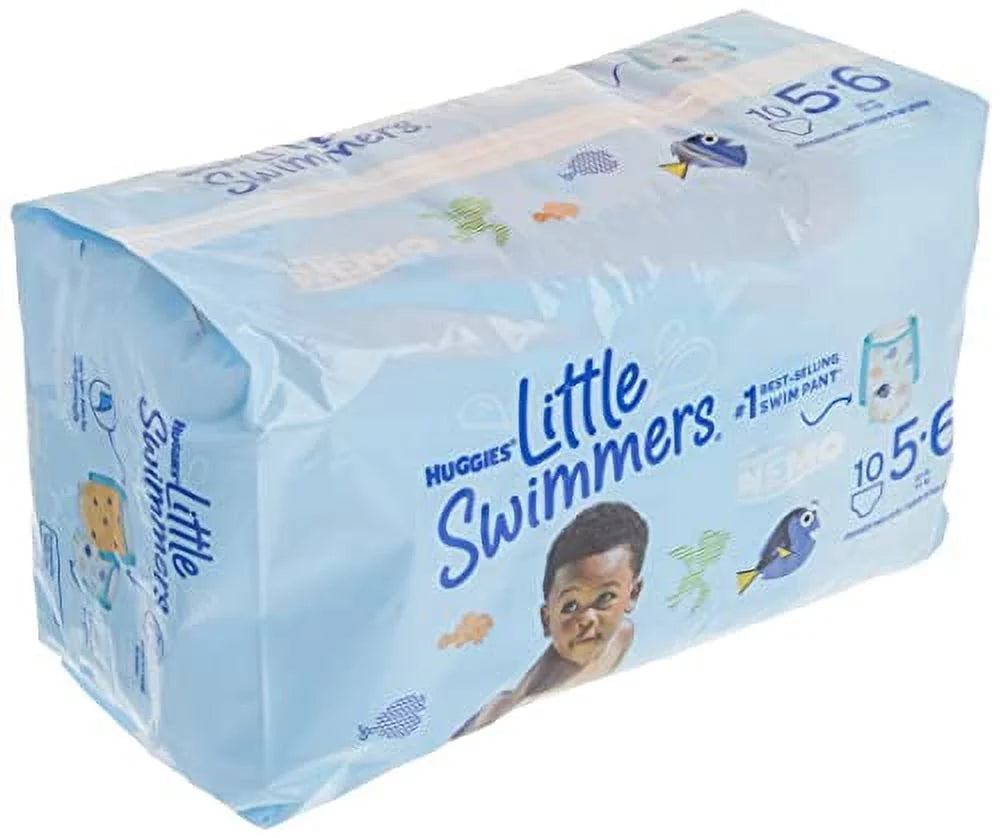 10 Little (Pack LB Each Swimmers 32+ Swimpants 3) Large Disposable Huggies of