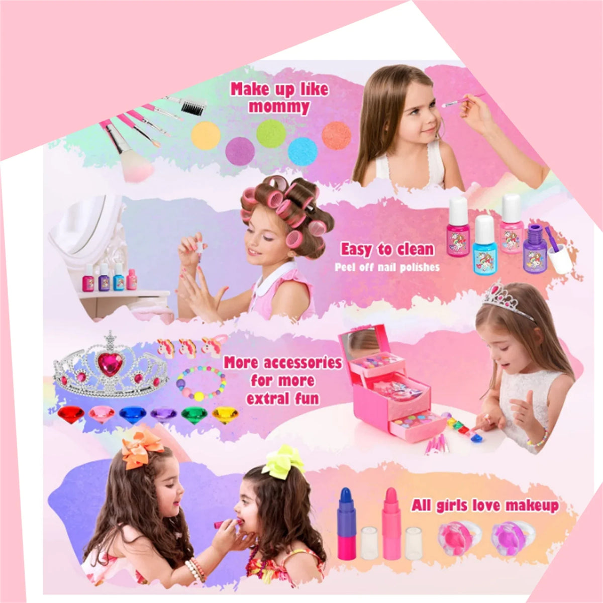 Makeup Set Makeup Unicorn for Kit Girls,Girls Kids