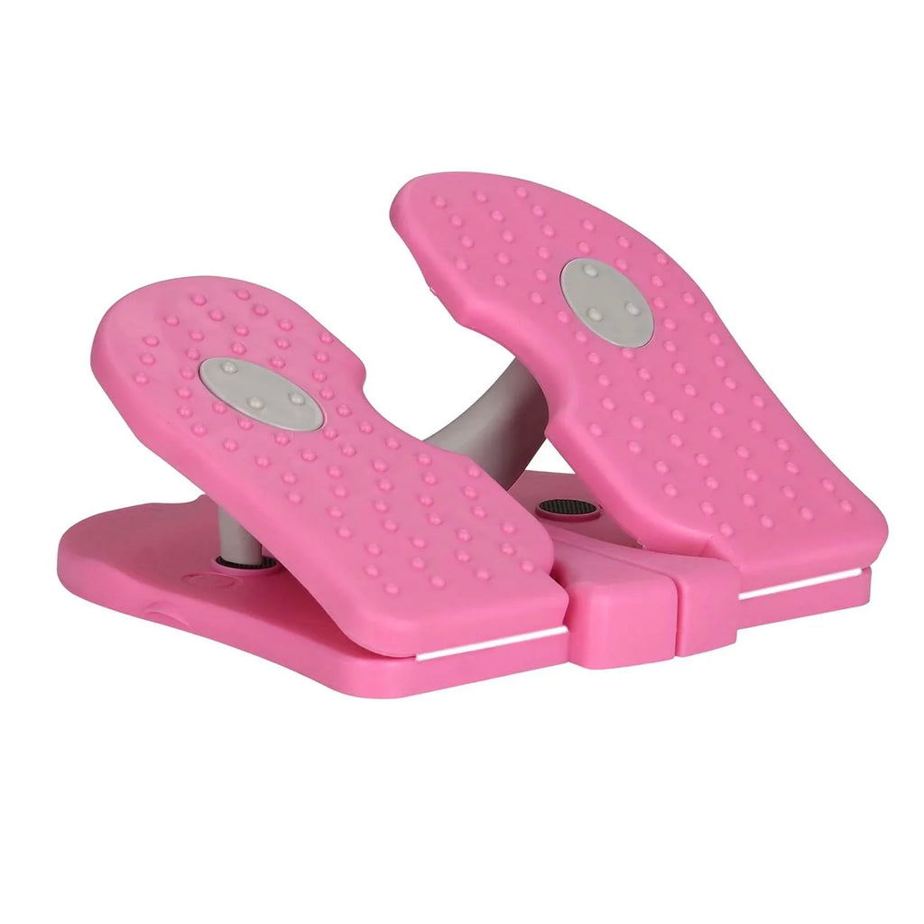 Stepper, Stepper, Bedroom Fitness Foot and Room Home Tabletop Blue Climber Workouts Machine Office Folding 2pcs Pink under Training Living