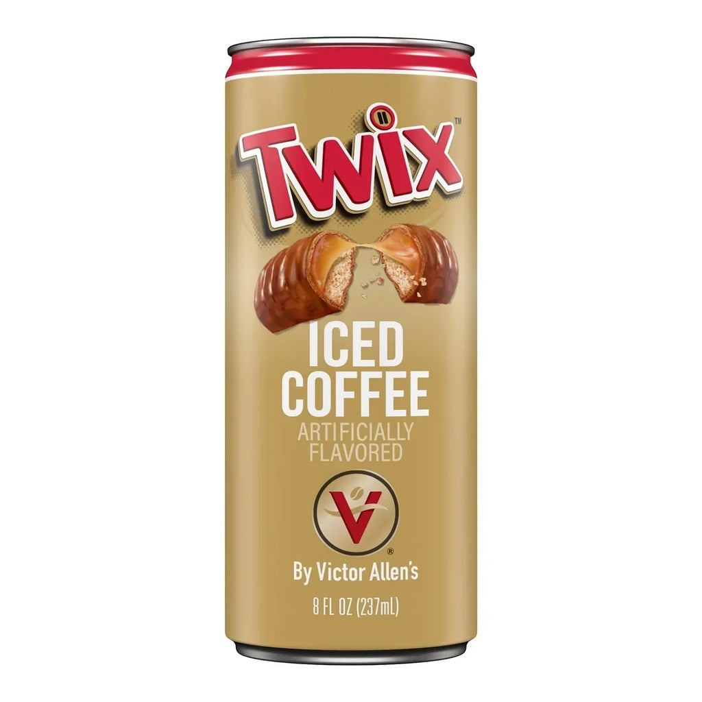 Pack) Fluid Victor Iced Ounce Ready-to-Drink Twix 8 Allen's Coffee (12 Coffee,