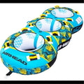 3 Towable, Rider - & Airhead Yellow Blast Blue