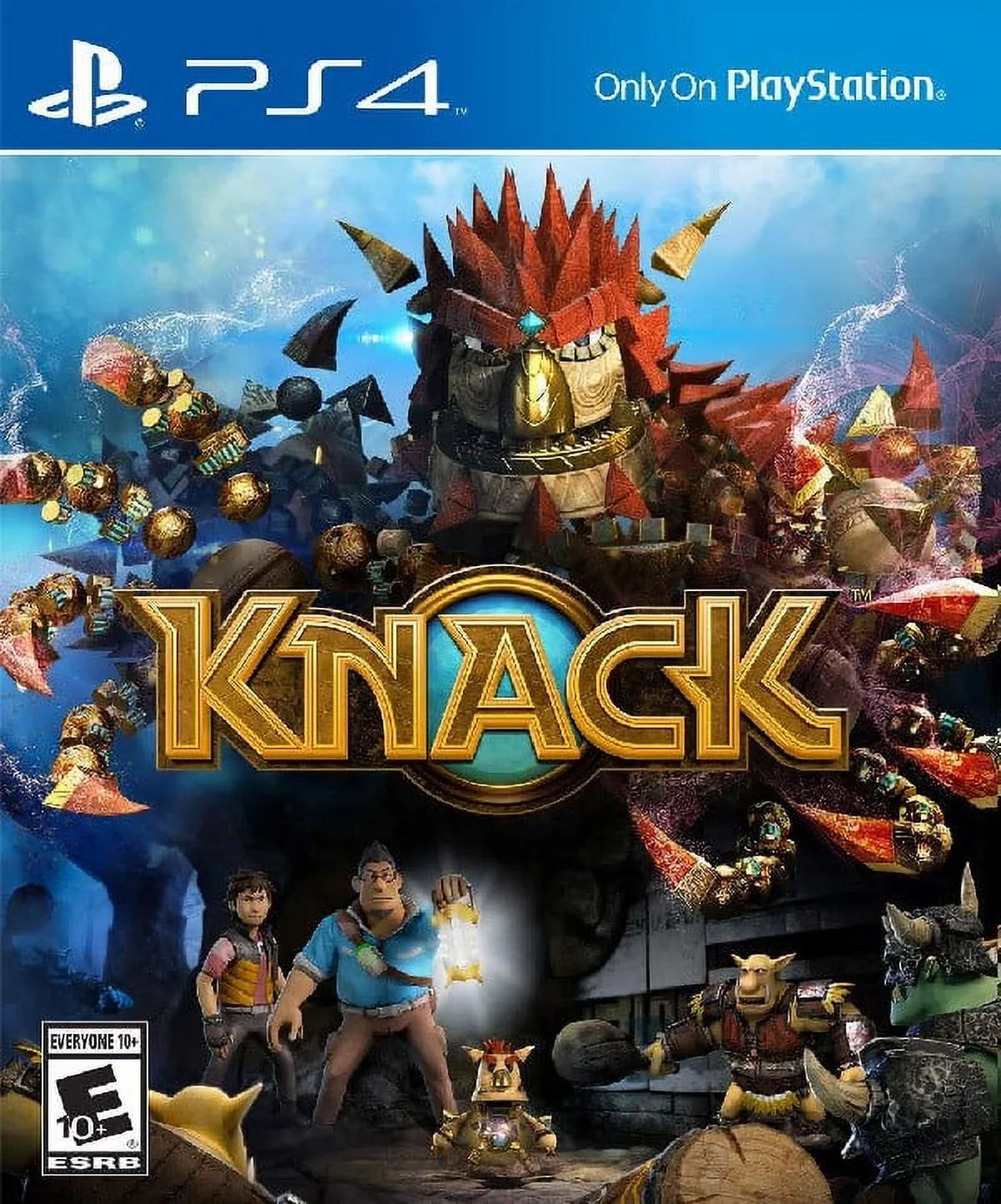 4, PlayStation Restored 2013) (Refurbished) Knack (