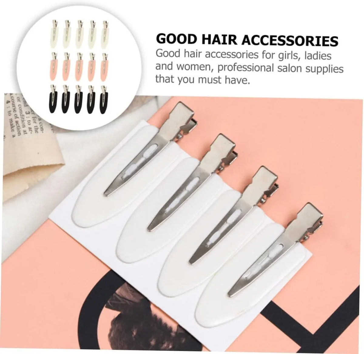Clips for Clips Barrettes Wedding for Pcs Bill Hair Headpiece Exquisite Fine Girl Makeup Duck 96 Flat Hair Hairpin Hair Hair Clips Clamps Girl Decorative Bride Headpicec Hair Clips