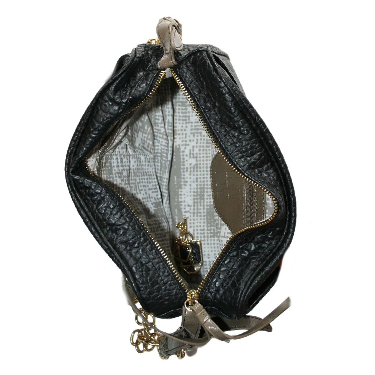 Black In Women's Cross Body Trim KDNY Purse Brown With Foster