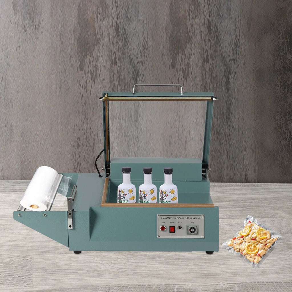 1000W Heat Film Sealer Quick Folding Machine Sealing Wrap Cutter OUKANING Shrink Machine POF Machine Sealing Packing