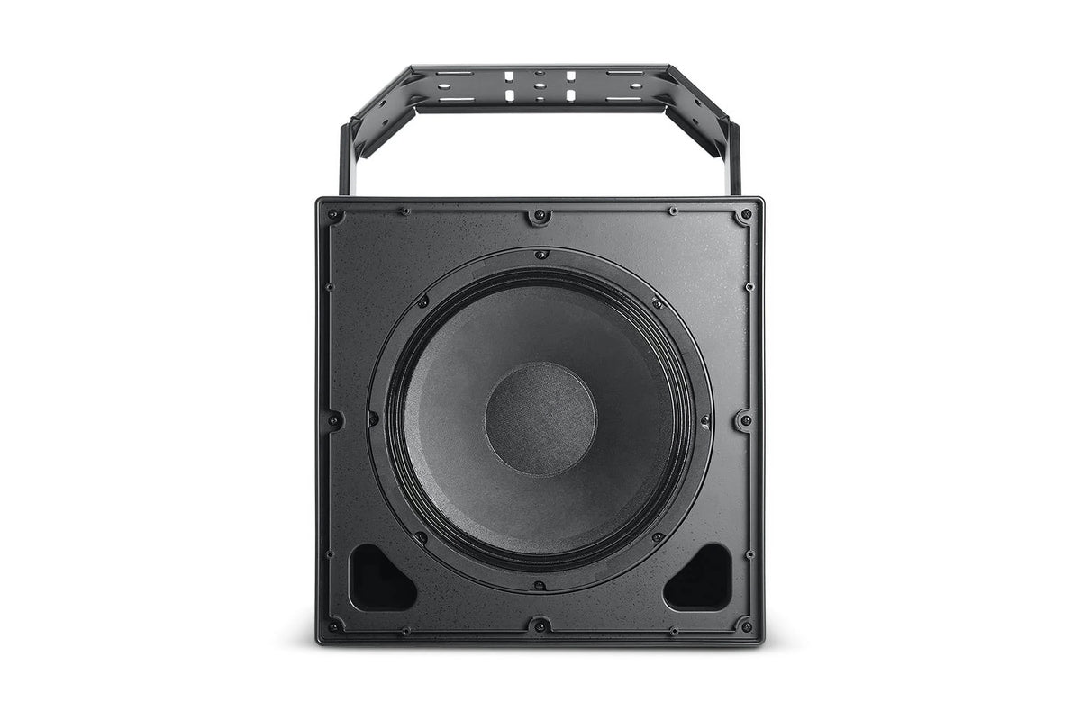 (2) Indoor/Outdoor Commercial Subs AWC15LF-BK Black Subwoofers 70v 15" JBL