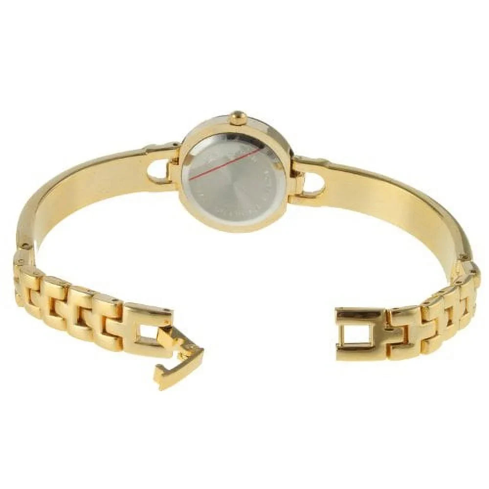Watch Set Gift ST3 Women's Gold-Tone Half Bangle
