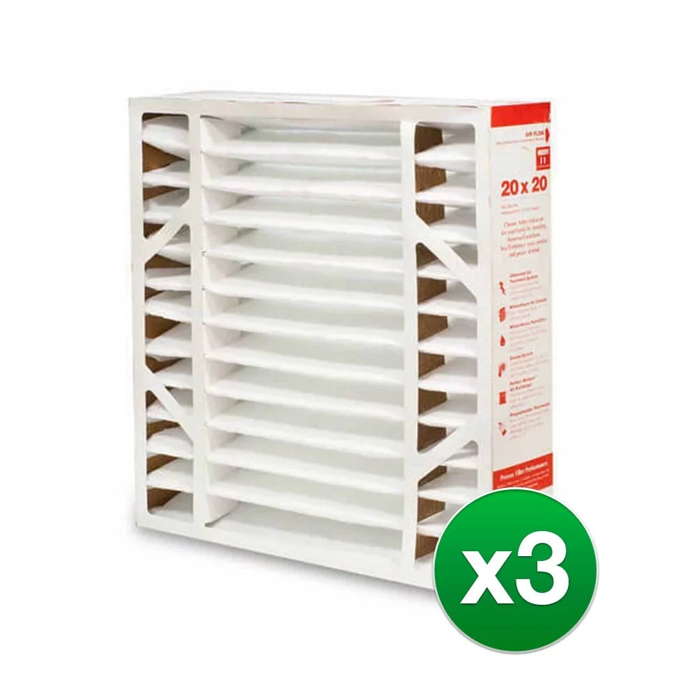 Filter AC Air Honeywell Fits 11 (3 MERV 20x20x4 FC100A1011 Pack)