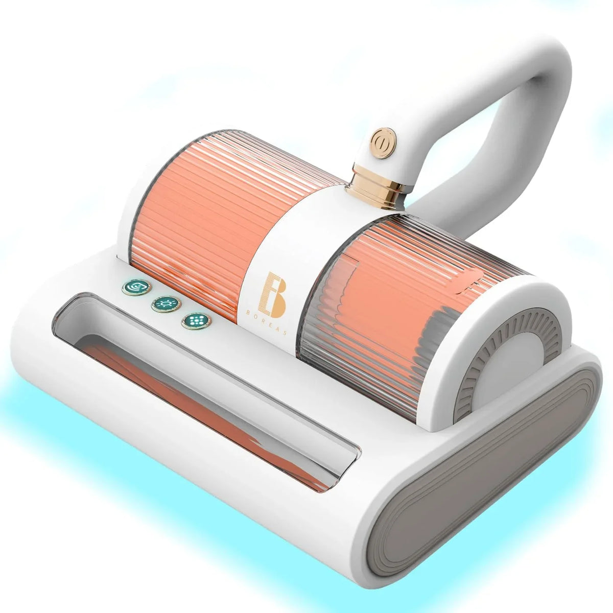 Hair,Crumbs,Dust, removes | Vacuum eliminates Bed and Cleaner with Allergens/Mite,14kpa Dual HEPA Pet, Allergen for Strong Ultrasonic | VC0011 Handheld UV Allergies Beating Vacuum True Motors