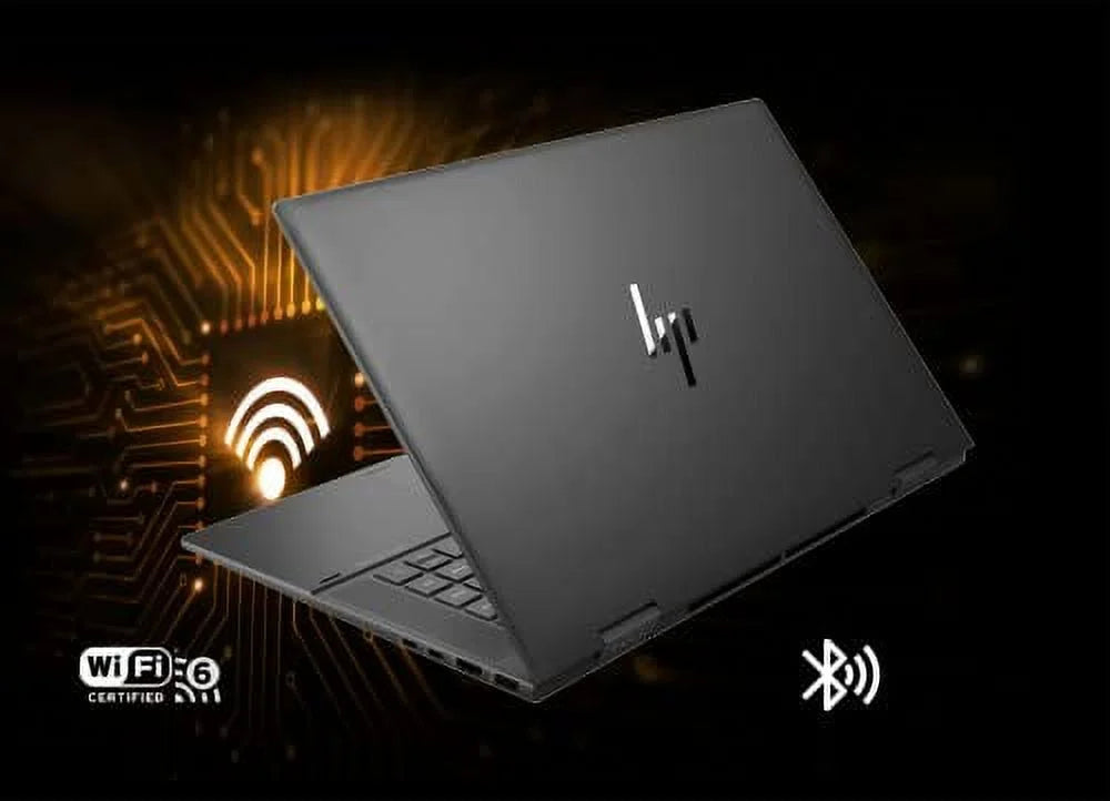 Radeon Touchscreen Vision SSD, USB PCIe Win RAM, 5MP Backlit IR 15.6" 32GB Keyboard, True 64GB AMD 5825U, Card 11, Envy Graphics, 2TB AMD Laptop, x360 HP Ryzen Black, 2022 2-in-1 7 Camera,
