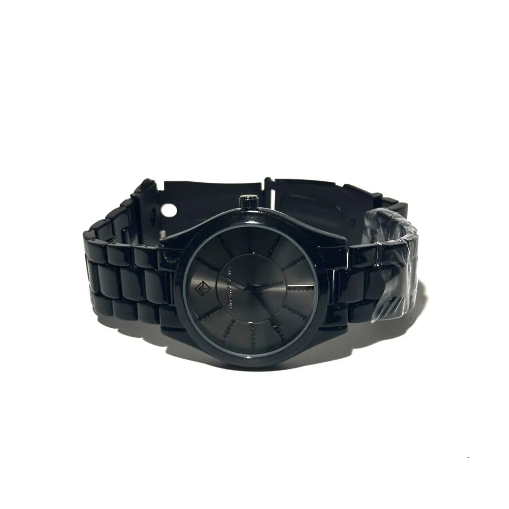 '- *See Like Stone Ceramic Black Description* New Faux Watch Charme Ceramic Timothy