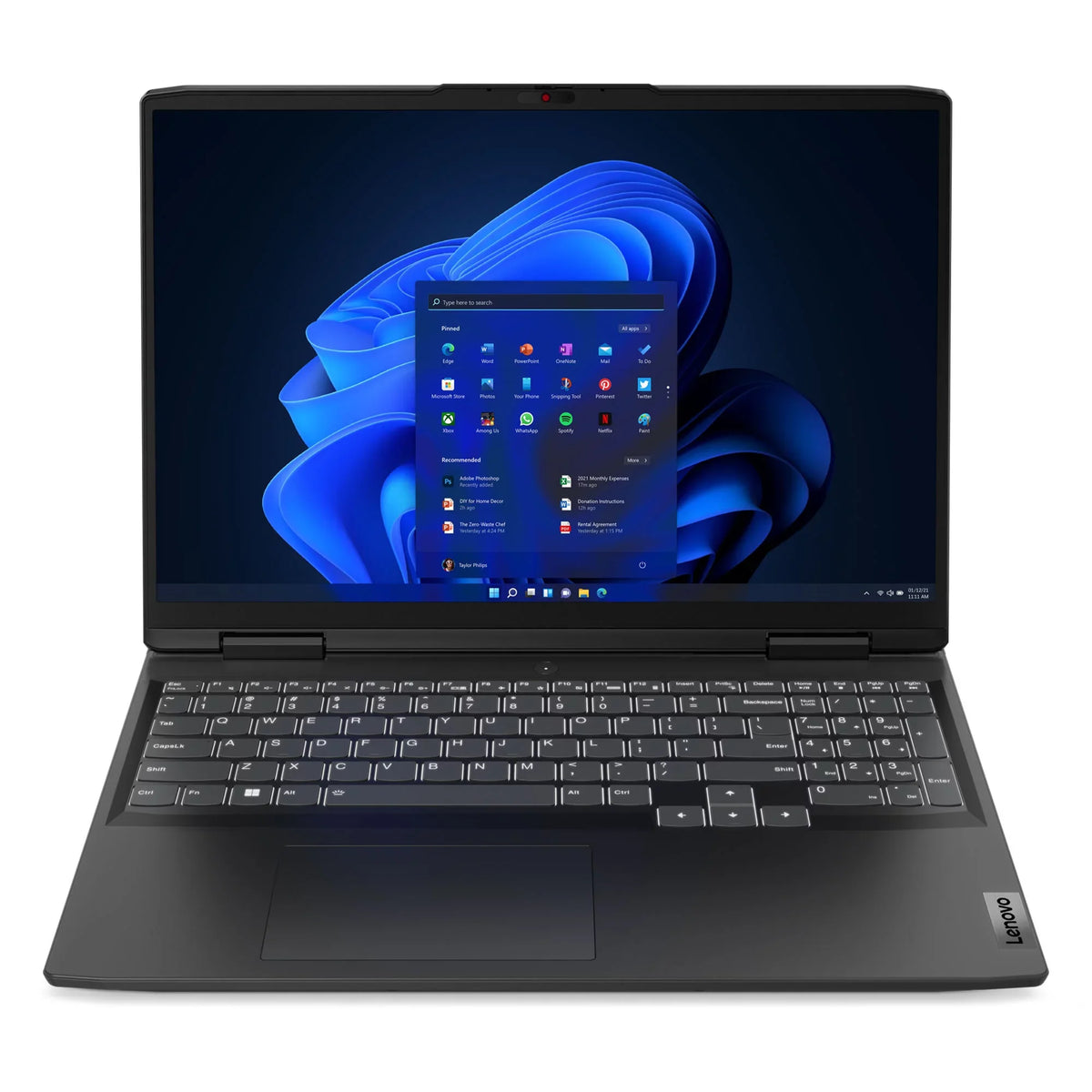 16GB, IdeaPad IPS Gaming 165Hz, For 512GB, Lenovo 6800H, Ryzen Gaming 7 Laptop, 16" 3