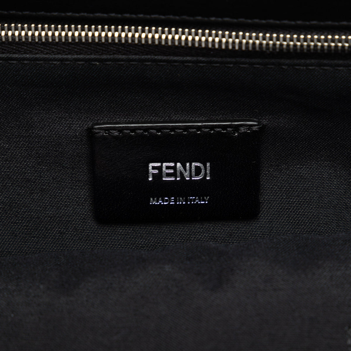Brown Fendi (Good) Coated 1974 Shopping Fabric Tote Satchel Pre-Owned Unisex Zucca Authenticated Canvas