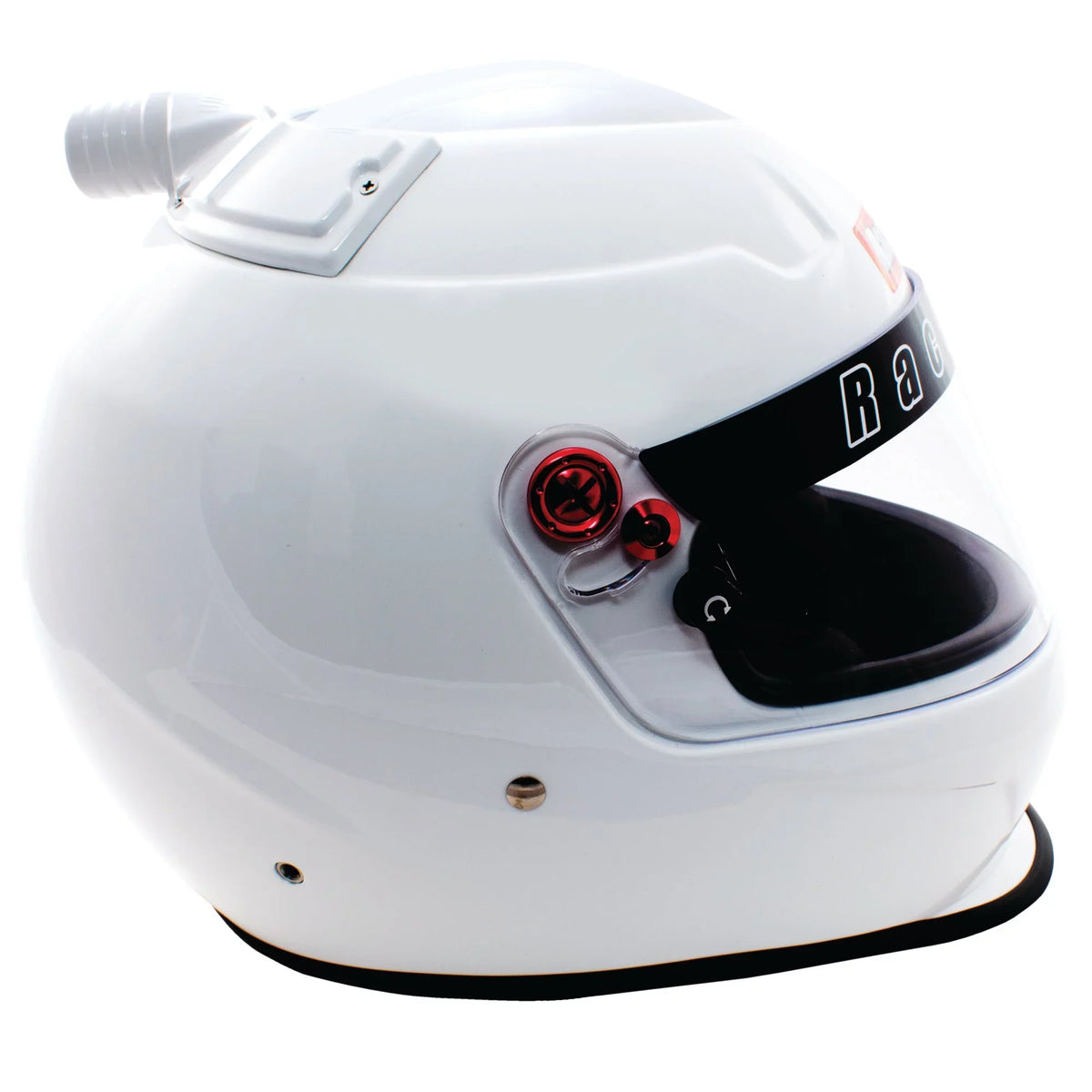 Air Racing Helmet Pro20 SA2020 White Snell RaceQuip® 266117RQP Full Top 2XL Face