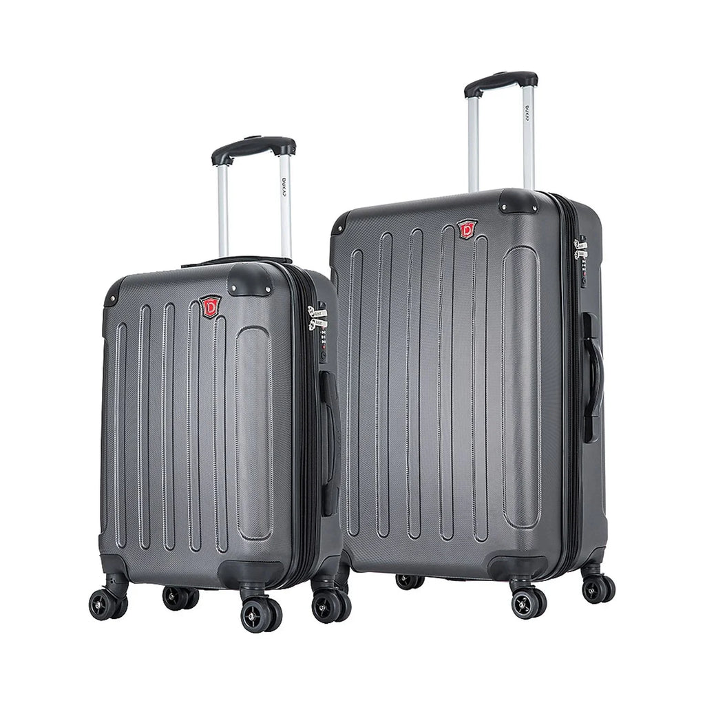 DUKAP Plastic Set Intely Gray Luggage 2-Piece (DKINT0SM-GRE)