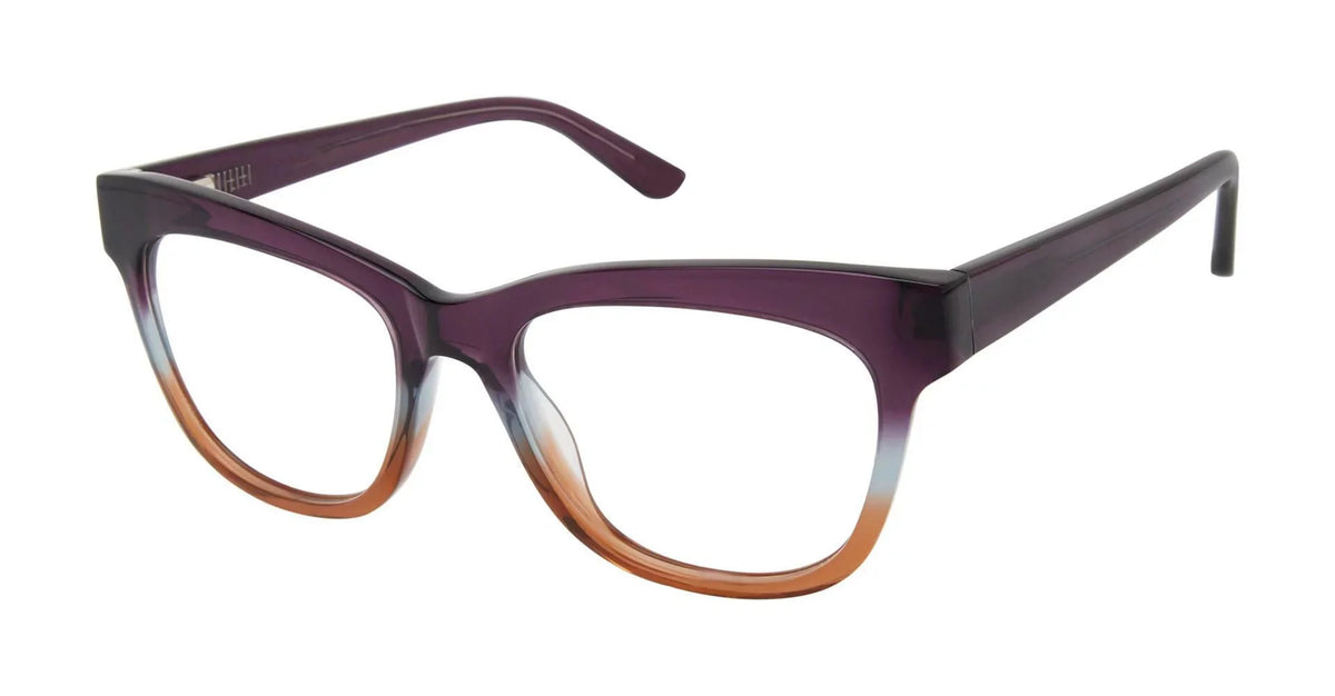 52mm NEW Case Brown GX050 Gwen Purple & by Stefani Eyeglasses GX with GX
