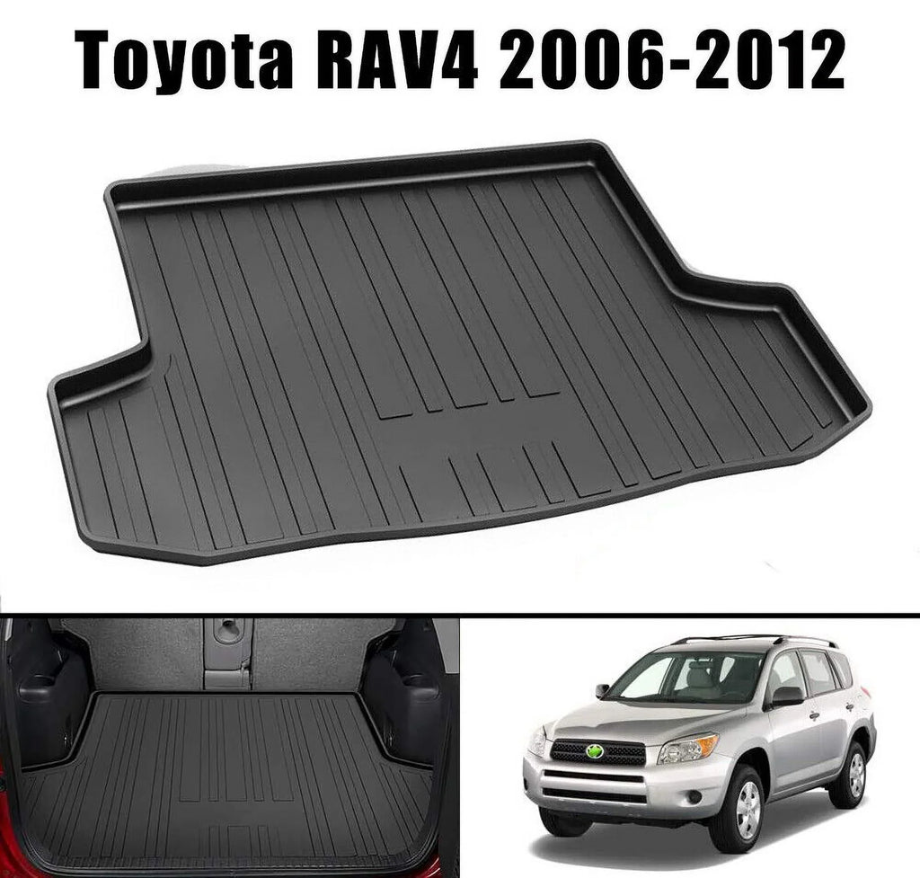 Carpet Rear 2006-2012 RAV4 for Liner to Install Easy Trunk Mat Car Cargo