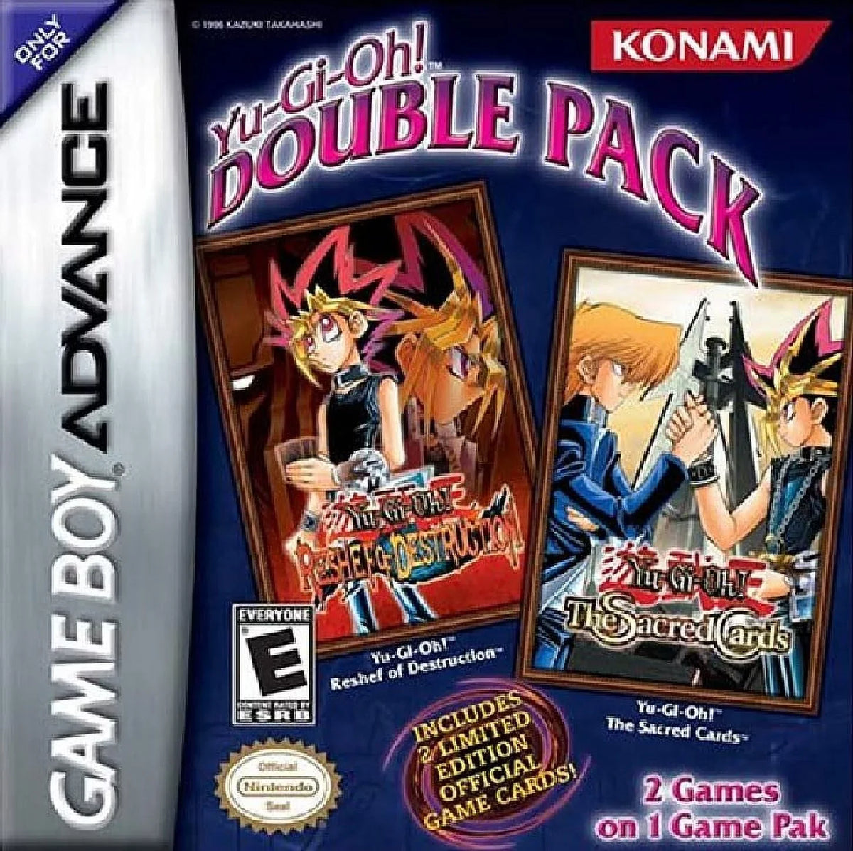 Restored Pack: GameBoy (Nintendo Fighting 2006) Advance, Reshef of & Game Sacred Destruction Yu-Gi-Oh! Cards Double (Refurbished)