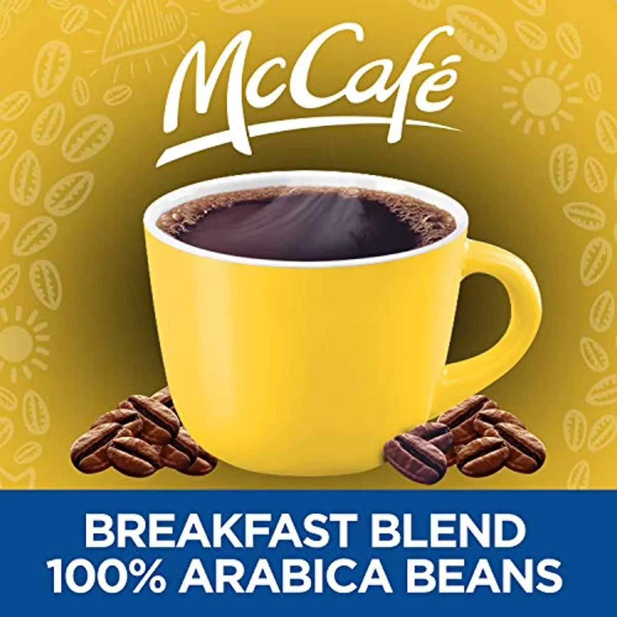Of Oz 6) Blend Roast Breakfast Ground Pack Light Coffee Mccafé Canisters, (12