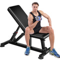 for Bench, for Bench Dumbbells Weight Body Workout Adjustable 700LB Exercise KINGKANG Workout,Foldable Home Gym Full K Bench