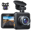 Night Vision, Camera Support Starvis Car Black Wifi with App, Sensor, Monitor, Parking Dash APEMAN Cam Display, GPS, IPS