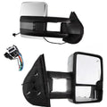 Power 2007-2014 Tow Smoke Base Lamp+Backup Silverado Mirror For SILVERADO, CHEVROLET select: TAHOE Fits Turn Sierra CHEVROLET 2007-2013 07-13 Heated