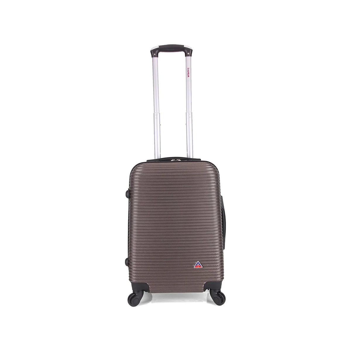 Royal Carry-On (IUROY00S-BRO) InUSA Luggage Brown Plastic PC/ABS
