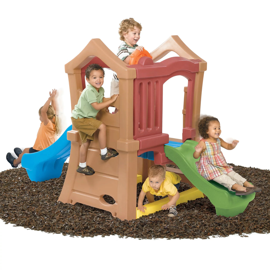 Play Up Double Toddlers Step2 Climber, Slide