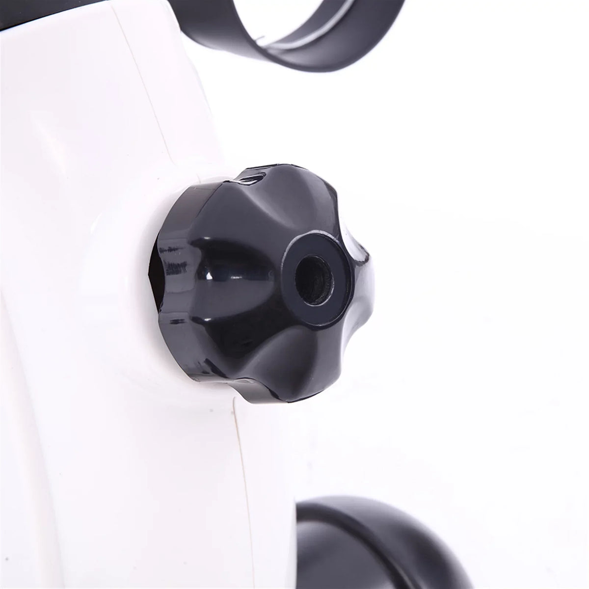 & and Use Exercise Home Mini White Bike Feet Trainer Hands Portable Black