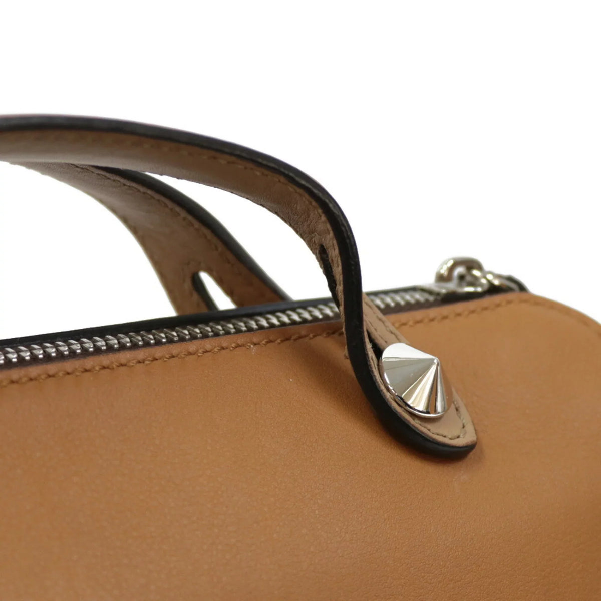 Shoulder Handbag By Way FENDI Ladies Bag (Fair) Pre-Owned The Brown