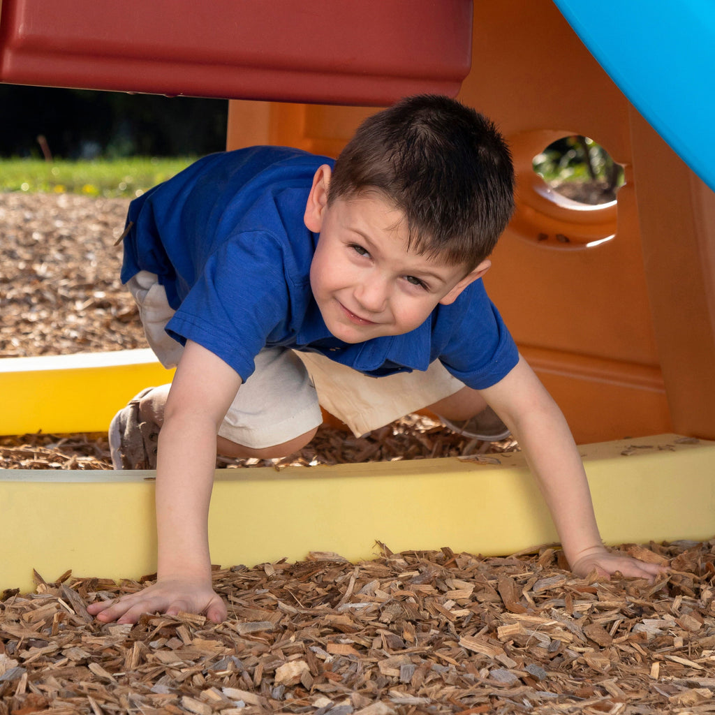 Play Up Double Toddlers Step2 Climber, Slide