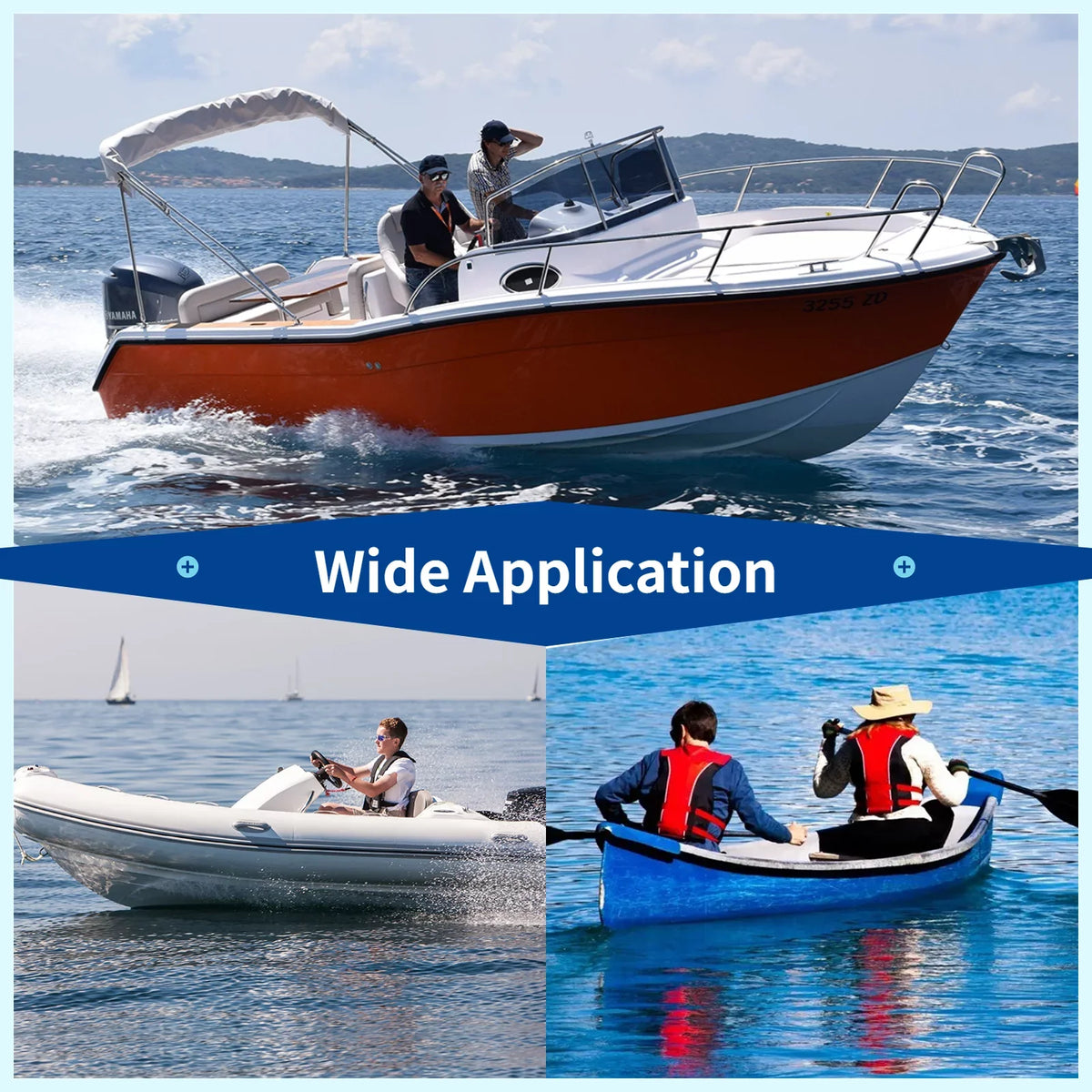 Ladder, Motorboat Boarding Rope Rope Ladder for Boat 3-Step Kayak, Canoeing, Marine Climbing Boat, Ladder, Sailboat, Inflatable Folding Portable