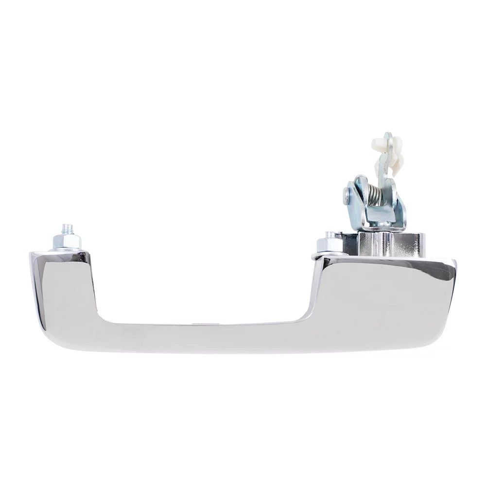 Drivers Rear with compatible Door 55075649 Replacement Outside Brock Van Handle Pickup Front Exterior Chrome Truck SUV