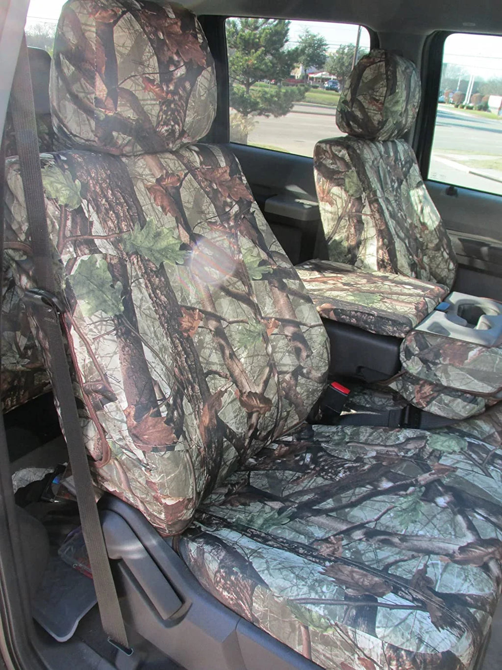 in Endura Seat Bottom F150 with Opening & F250-F550 Console Center DS1C Opening and Front 2014 Section 20 Split 2015-2021 Camouflage 40/20/40 F486 Seat
