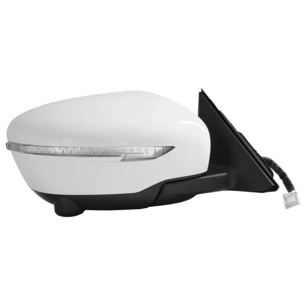 Fold Power select: 2014-2018 For ROGUE NISSAN Mirror Nissan 13Pin Side W/ Blinker S/SL/SV Camera 14-19 Passenger Fits Rogue