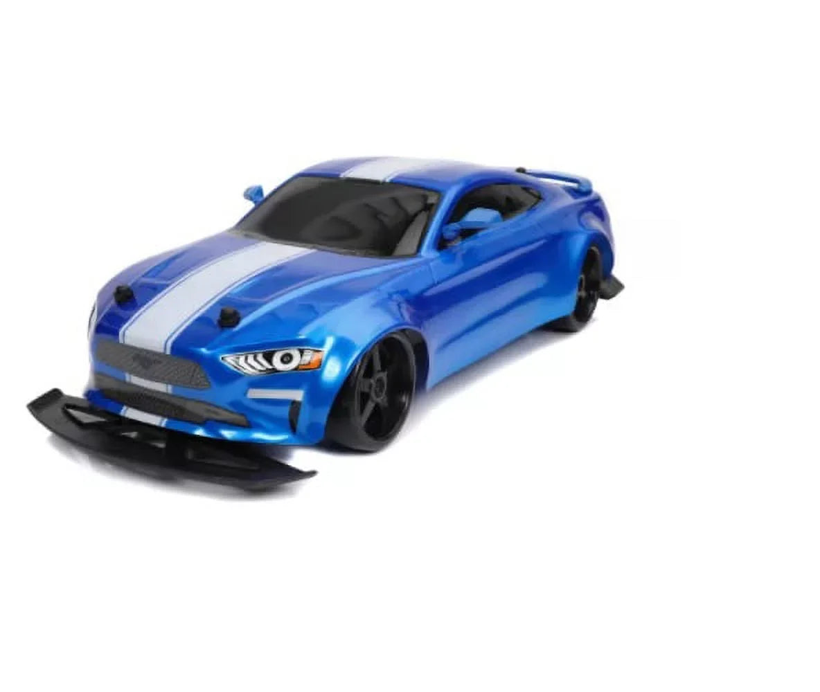 GT Fast Control RC Jada Elite Drift & Furious 1:10 Jakob's Vehicle Blue Scale- Mustang Remote