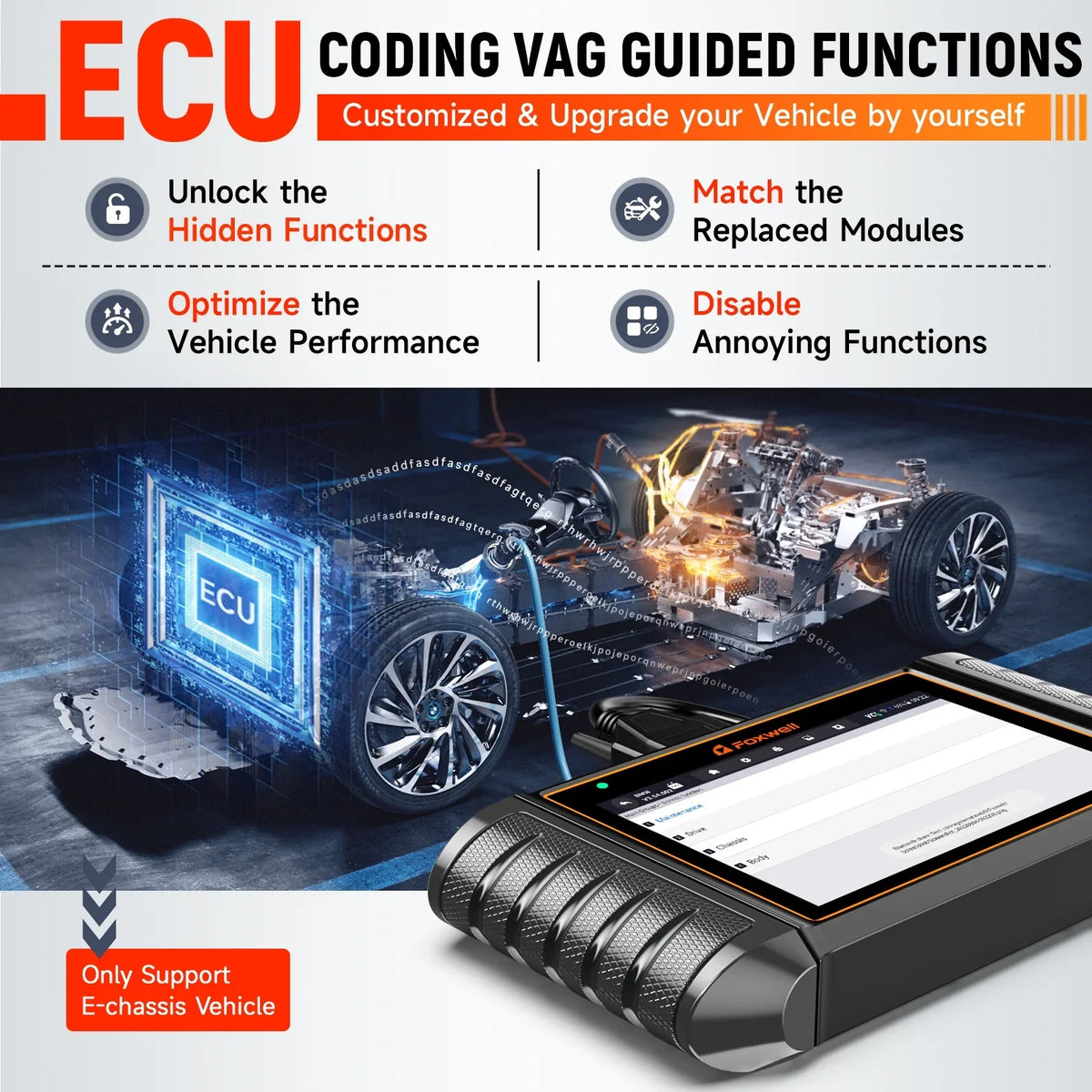 Control for OBDII RR Automotive Bi-Directional Scanner Scanner Services Tool Scan Code Systems NT710 31+ OBD2 Car Diagnostic Tool Test Maintenance Foxwell Active Automobiles Reader MINI All