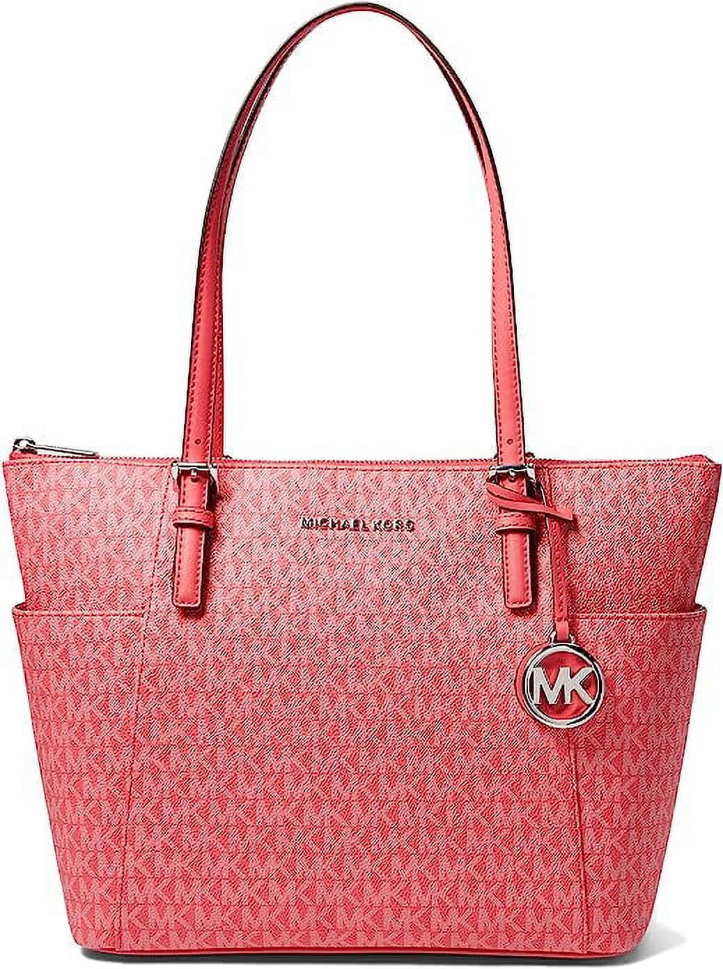 Zip Michael Kors Tote One Jet Item Size Geranium East/West Set Top