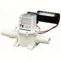 Whisper Motor Quiet T12 Sanipump and Sealand 12V Macerator with Pump T-Series Discharge