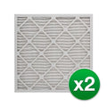 REP FC100A1029 16x25x4 MERV (2 Air Honeywell 8 Filter AC Pleated For Pack)