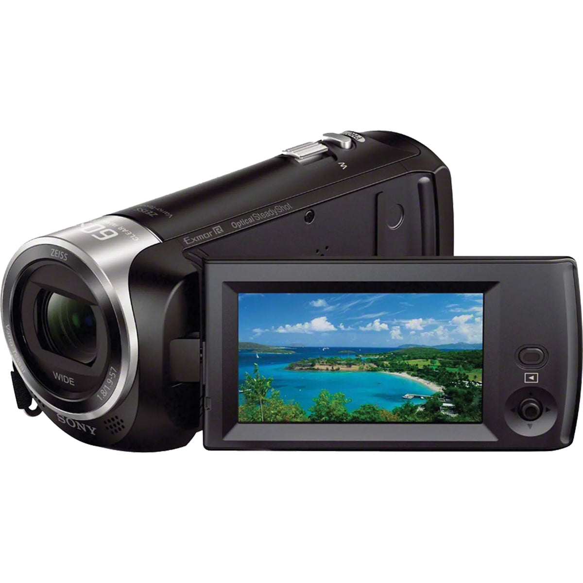 Bundle Camcorder HDR-CX405 ZeeTech with Tripod + Handycam Recording Video Pen Cleaning HD Accessory +