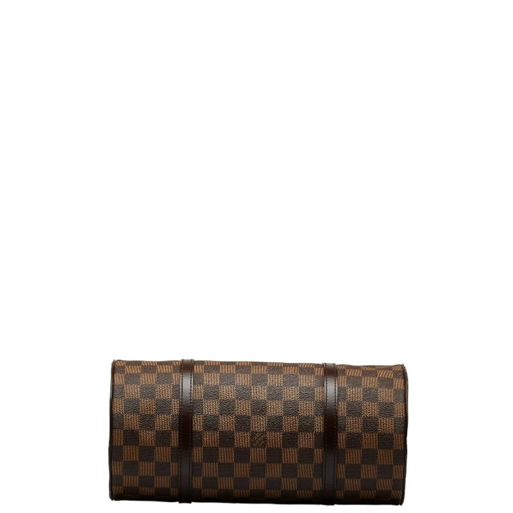 Pre-Owned Handbag N51303 Women's PVC Ebene (Good) Brown Damier Leather Papillon