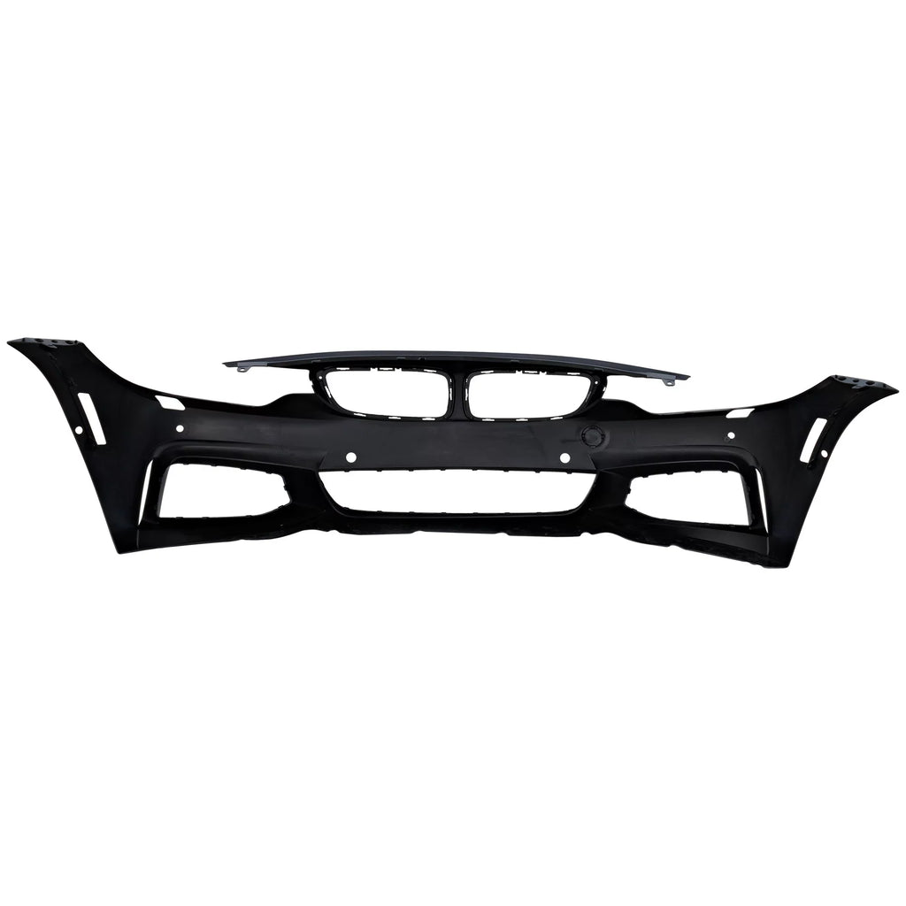 Front Compatible Conv/Coupe/HB- Line with 2014-2018 CAPA HLW COVER Holes/Cam Sport M 4-SERIES PDC Primed BUMPER Sensor with For