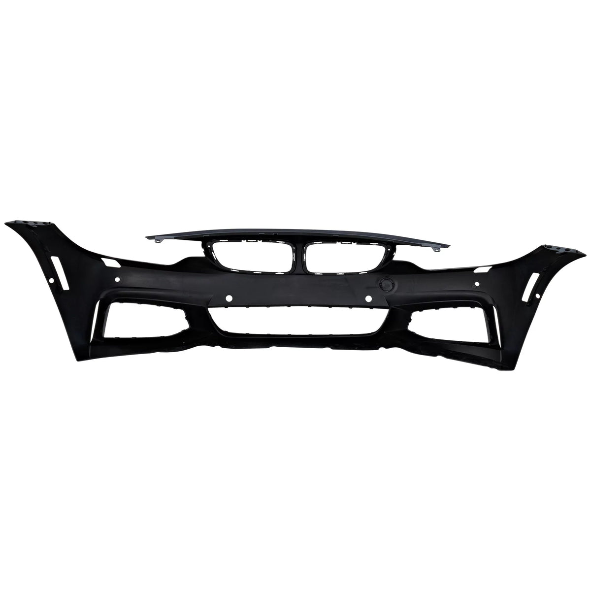 Front Compatible Conv/Coupe/HB- Line with 2014-2018 CAPA HLW COVER Holes/Cam Sport M 4-SERIES PDC Primed BUMPER Sensor with For