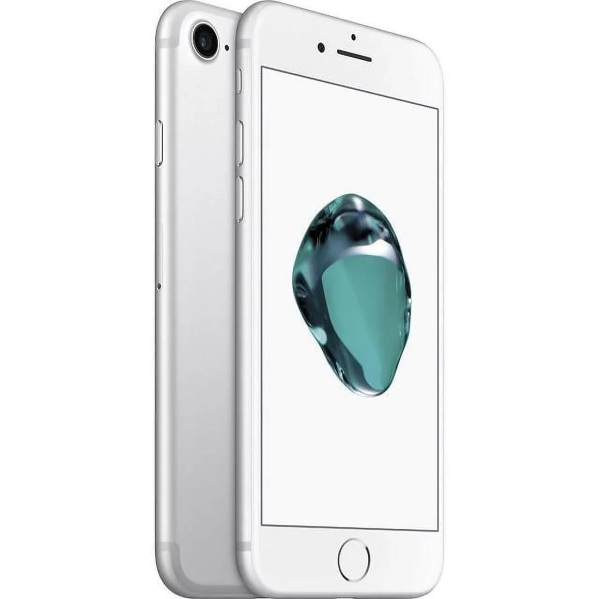 iPhone 7 Wireless Restored Unlocked) (Grade (Fully Silver A+) Earbuds (Refurbished) 32GB A1660 w/