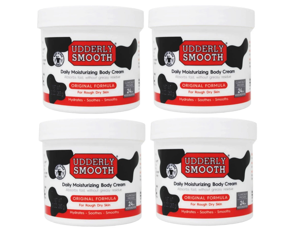 Original Smooth Pack Cream 4 10 Dry Skin Rough Formula - Moisturizer for Udderly Ounce Body Skin,