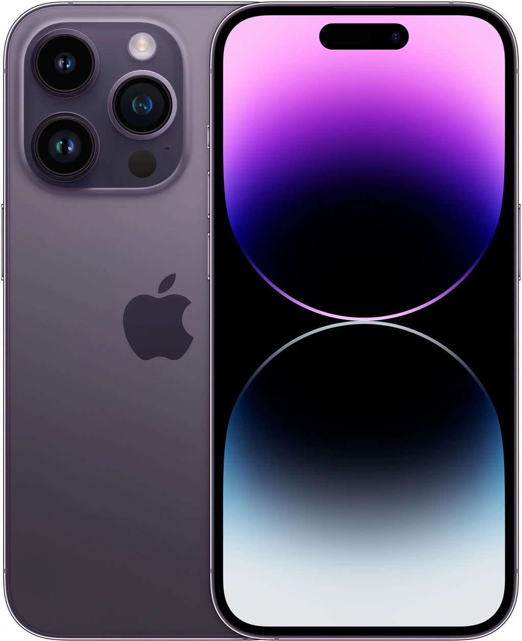 (Good) 1TB - Deep iPhone Carrier Max Pre-Owned Unlocked 14 - Pro Purple